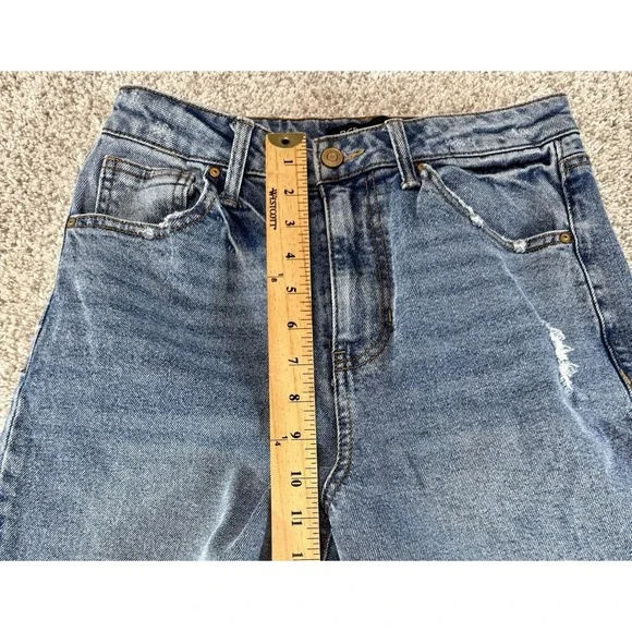 BCBgeneration Denim Blue Jeans Women's Size 5/27 5 Skater Starting Light Wash - Picture 5 of 9